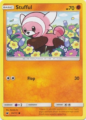 Stufful - 55/111 - Common - Heavily Played
