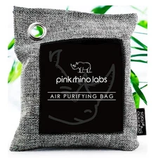 Nature Fresh Premium Bamboo Charcoal Air Purifying Bag - Scent Free Odor Elim...