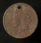 USA 1863 Indian Head Cent - Civil War