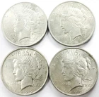 *1922 PHILADELPHIA MINT PEACE DOLLAR LOT* *4 COINS* NR #P3077