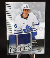 2022-23 SP Game Used Hockey Authentic Fabrics Mitch Marner Card #AF-MM