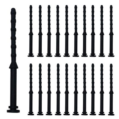 20Pcs Anti-Vibration Rubber Screws for PC Case Fans 6mm x 65mm