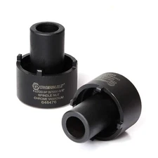 Powerbuilt Spindle Nut Socket, 4 Lug, 2-3/4-inch Outer, Ford, Easy Removal of...