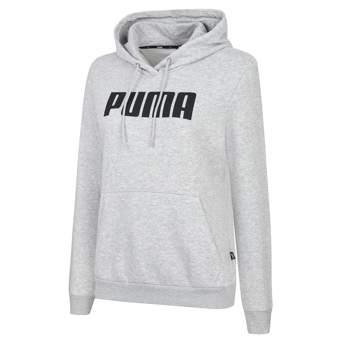 PUMA Essentials Full-Length Hoodie Hoody Hooded Top Womens | eBay
