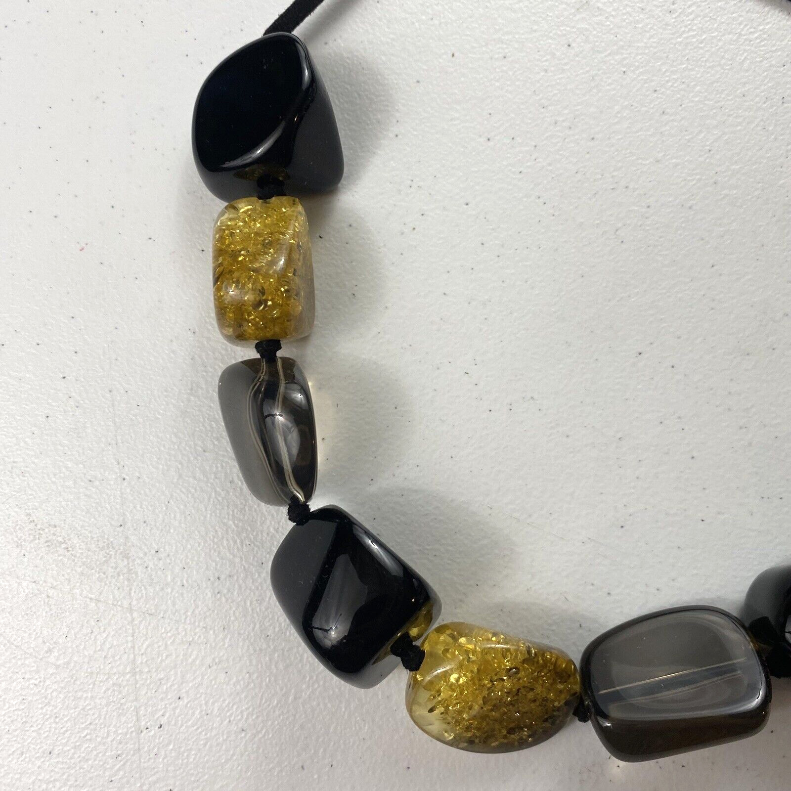 Vintage Gerda Lynggaard Massive Statement Resin B… - image 2