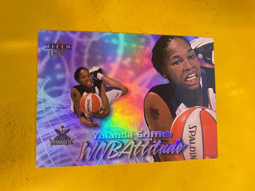 53289  2000 Ultra WNBA WNBAttitude #6 Yolanda Griffith