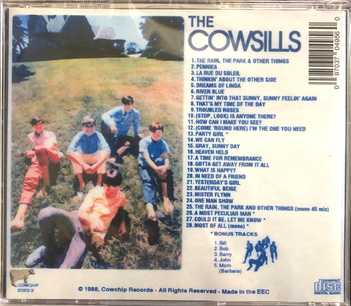 THE COWSILLS: The Cowsills + We Can Fly (2 LPs on 1 CD!) • 28