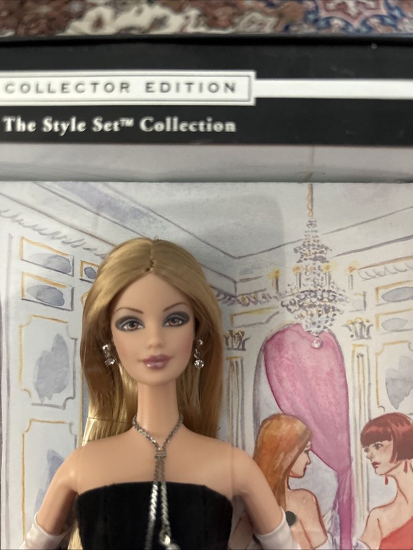 Barbie Society Girl Blonde Doll The Style Set Collection 2001 Mattel Limited Ed