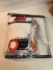 Lumb'r Jack Thermal Base Layer Top & Bottom Mens Small (28-30) White