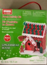 Creatology Holiday DIY Foam Activity Kit- Gingerbread House- New
