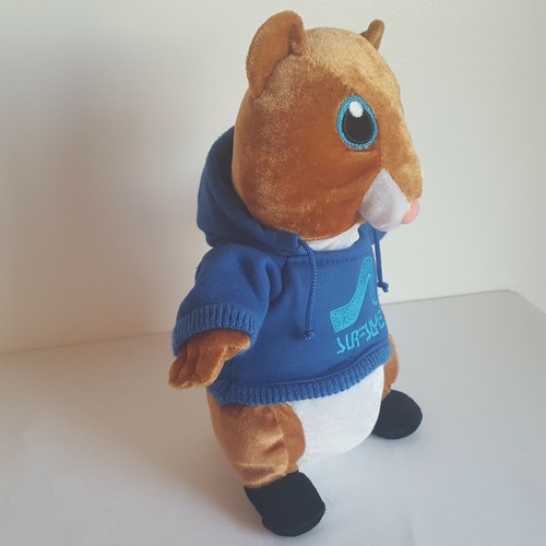 Sureshot Redemption Chipmunk Plush Animal Squirrel 11" Surfstyle Blue Sweatshirt - Picture 6 of 12