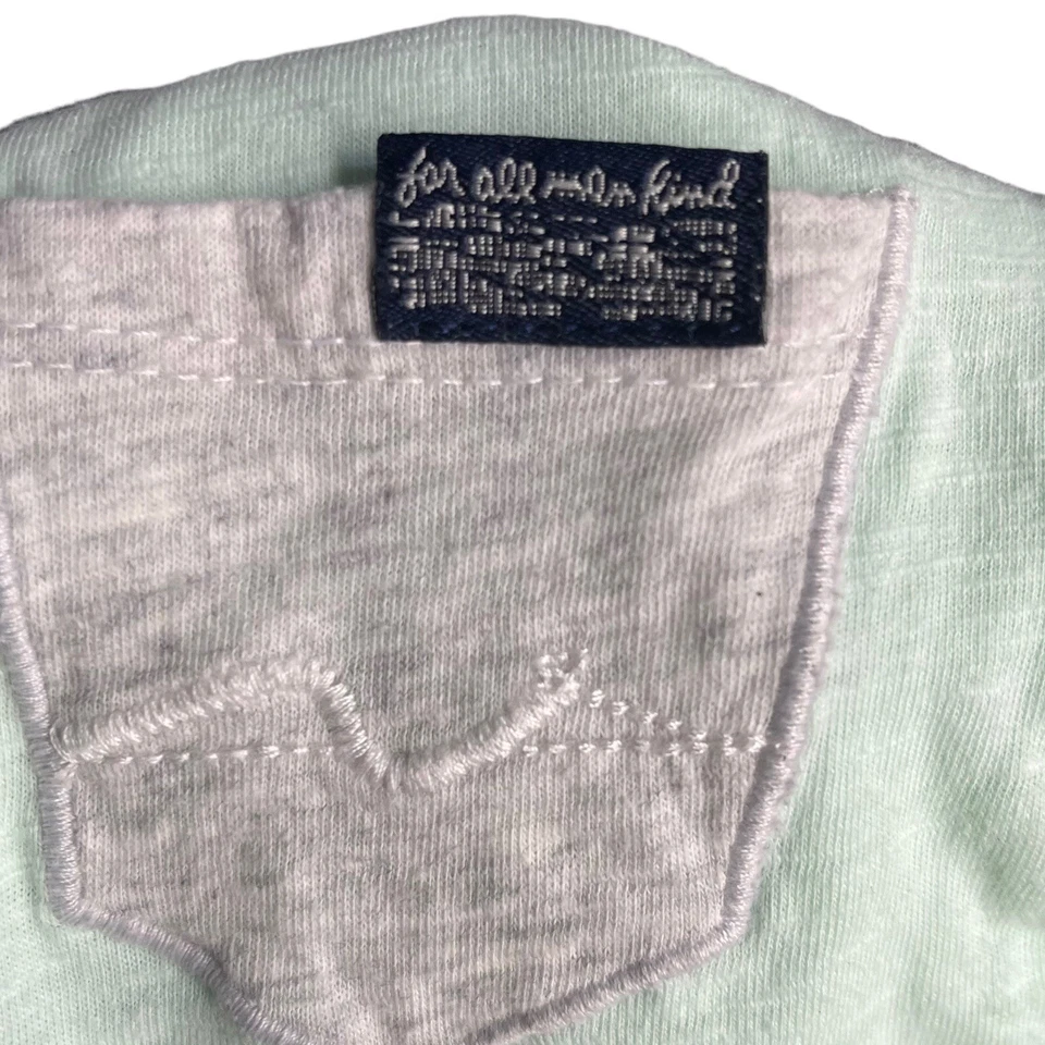 7 For All Mankind Jumpsuit Baby Boy 3-6 Months Green One Piece Coverall Pocket - Image 4 of 4