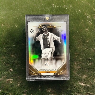 未開封品✨BIOHAZARD CHROMIUM TRADING CARDS 2023-24 Topps Chrome UEFA Club Competitions Zlatan Ibrahimovic