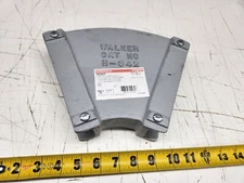 Walker Wiremold H342 Adjustable Horizontal Ductile Iron Elbow No.4 Made in USA