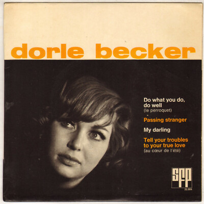 DORLE BECKER ''DO WHAT YOU DO, DO WELL'' COUNTRY POP ROCK EP 1964 SFP 22.004