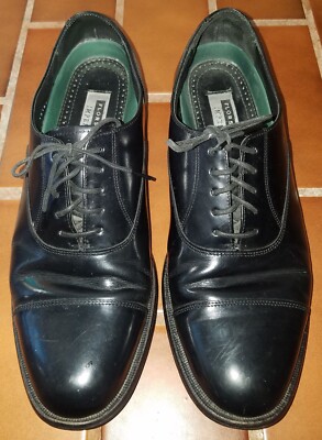 Florsheim Imperial Size 10 Black Oxford Shoes s-l400.jpg main image 4