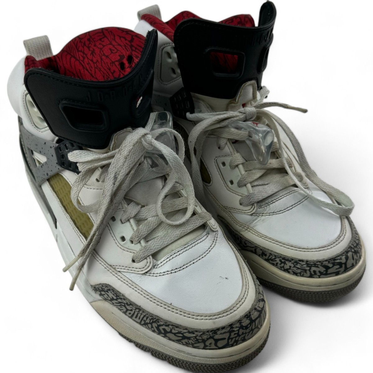 Nike Air Jordan Mens Spizike Retro White Cement 315371-122 - Sz 8.5 Jordan Spizike White Cement for Sale - Authenticity  main image 4