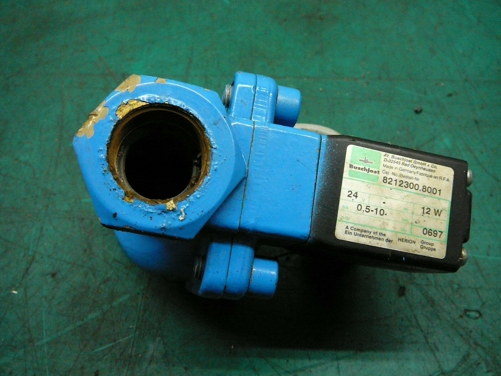 BUSCHJOST SOLENOID VALVE 8212300.8001 24V 12W | eBay