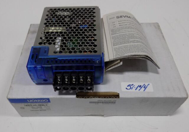 OMRON 24VDC 2.2A POWER SUPPLY S8VM-05024C NIB | eBay