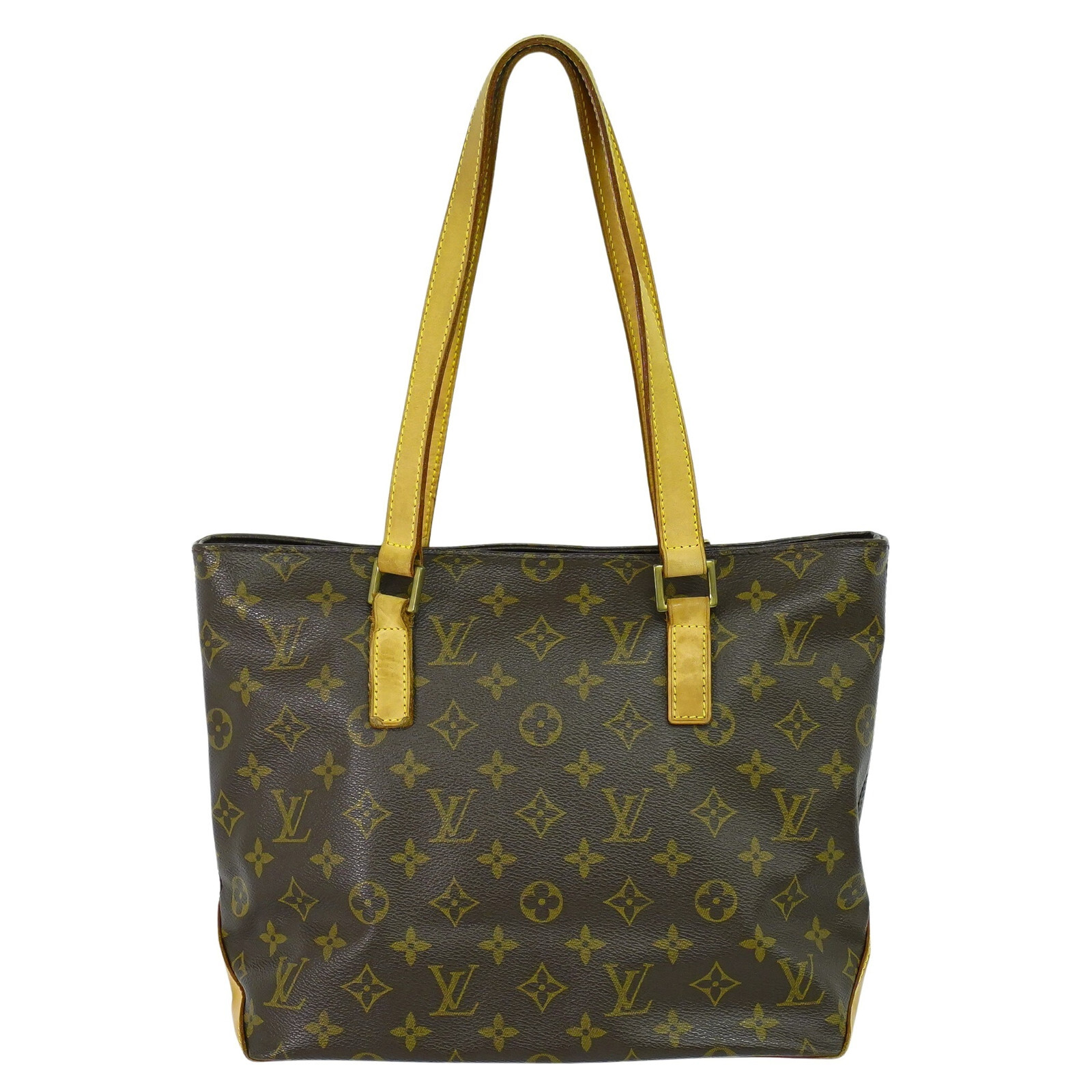 Louis Vuitton Monogram Cabas Piano Shoulder Tote Bag Brown M51148-image