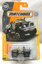 2018 MATCHBOX CLIFF HANGER "JEEP STYLE" MBX CONSTRUCTION #19/20, MBX #117/125