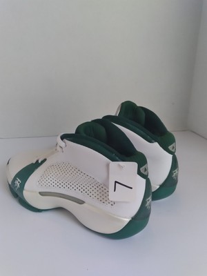 Adidas Team Signature Basketball Shoes White Green High Top  display picture 2