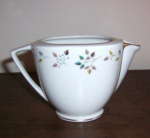 Creamer - Cream Pitcher  - Princess China TRU-TONE RIVIERA Pattern USA - Picture 3 of 3