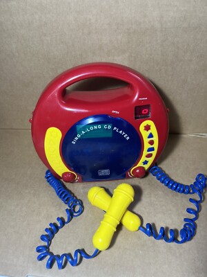 Chad Valley Sing A Long CD-Player mit 2 eingebauten Mikrofonen