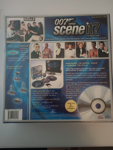 James Bond Scene It 007 Edition DVD Trivia Game Real Movie Clips (2004) Sealed - Picture 2 of 4