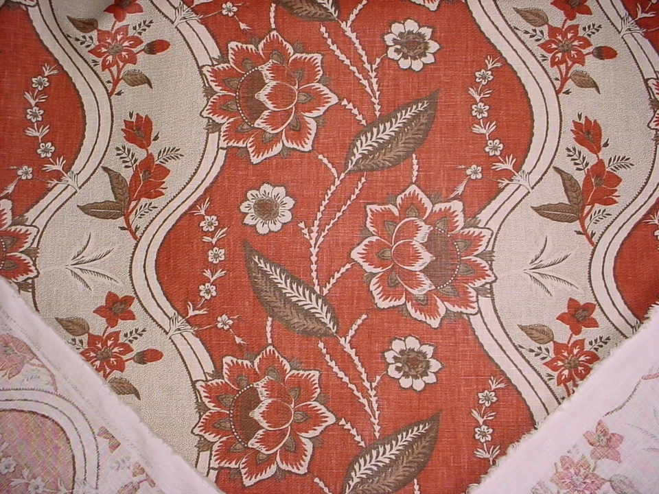 7-1/4Y Lee Jofa 2010133 Gore House French Floral Linen Print Upholstery Fabric - Image 4 of 4