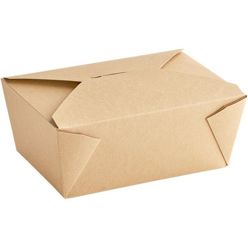 Kraft Takeaway Food Boxes – Leakproof Disposable Snack Containers – 6 Sizes - Picture 26 of 32