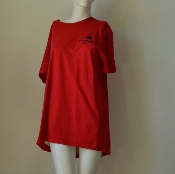 US Open Final 2018 NYC Officially NWT 100% Cotton Unisex T Shirt Red Size L