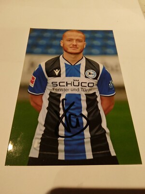 Signed Photo Sebastian Vasiliadis Arminia Bielefeld NEW 