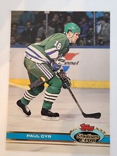 1991-92 Stadium Club Paul Cyr Hartford Whalers #279