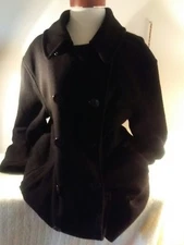 Vintage Naval Inspired  Men's Double Breasted Peacoat X-Large By CyCo