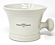 Edwin Jagger Porcelain Shaving Mug white ivory shave cup Classic Sheffield UK