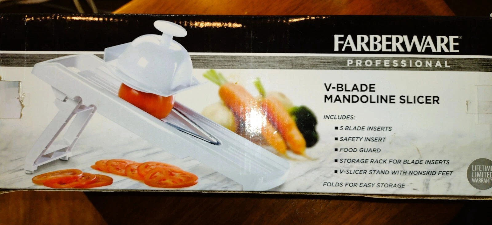 Farberwear Professional Mandoline Preowned 8 Pieces VeryGood
