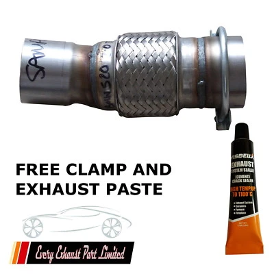 SMOOTHFLOW BMW 520d E60,E61 exhaust flexi repair pipe for front pipe 2007-10 NEW