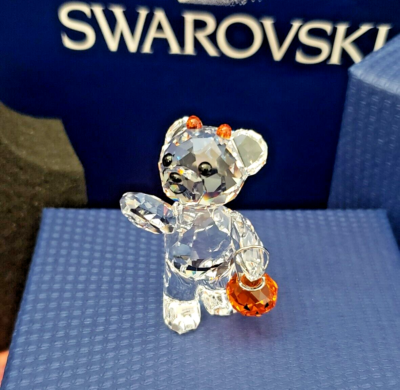 SWAROVSKI - スワロフスキー SWAROVSKI クリスベア ハロウィン オブジェ 置物 1096026 クリア くま かぼちゃ【中古】 楽天市場】スワロフスキー クリスベア カボチャ ハロウィン