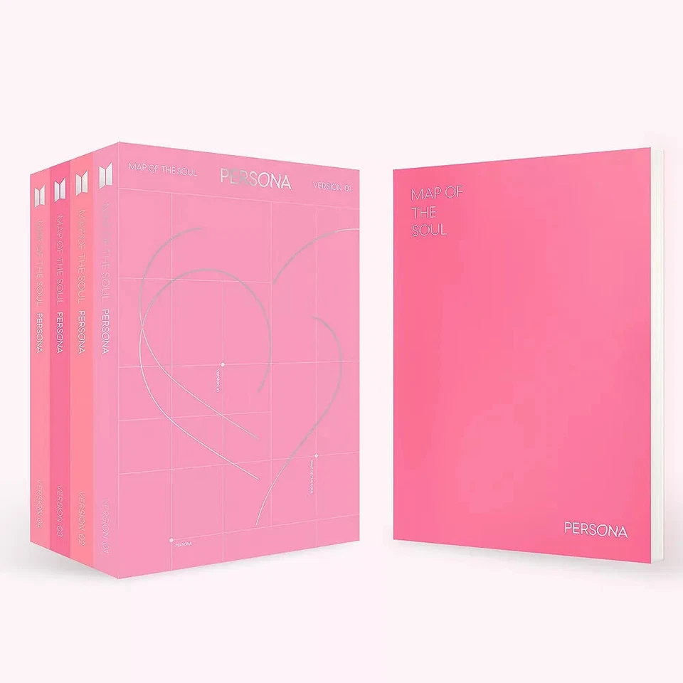 BTS MAP OF THE SOUL : PERSONA Album CD+2 P.Book+2p Karte+Film+GIFT SEALED