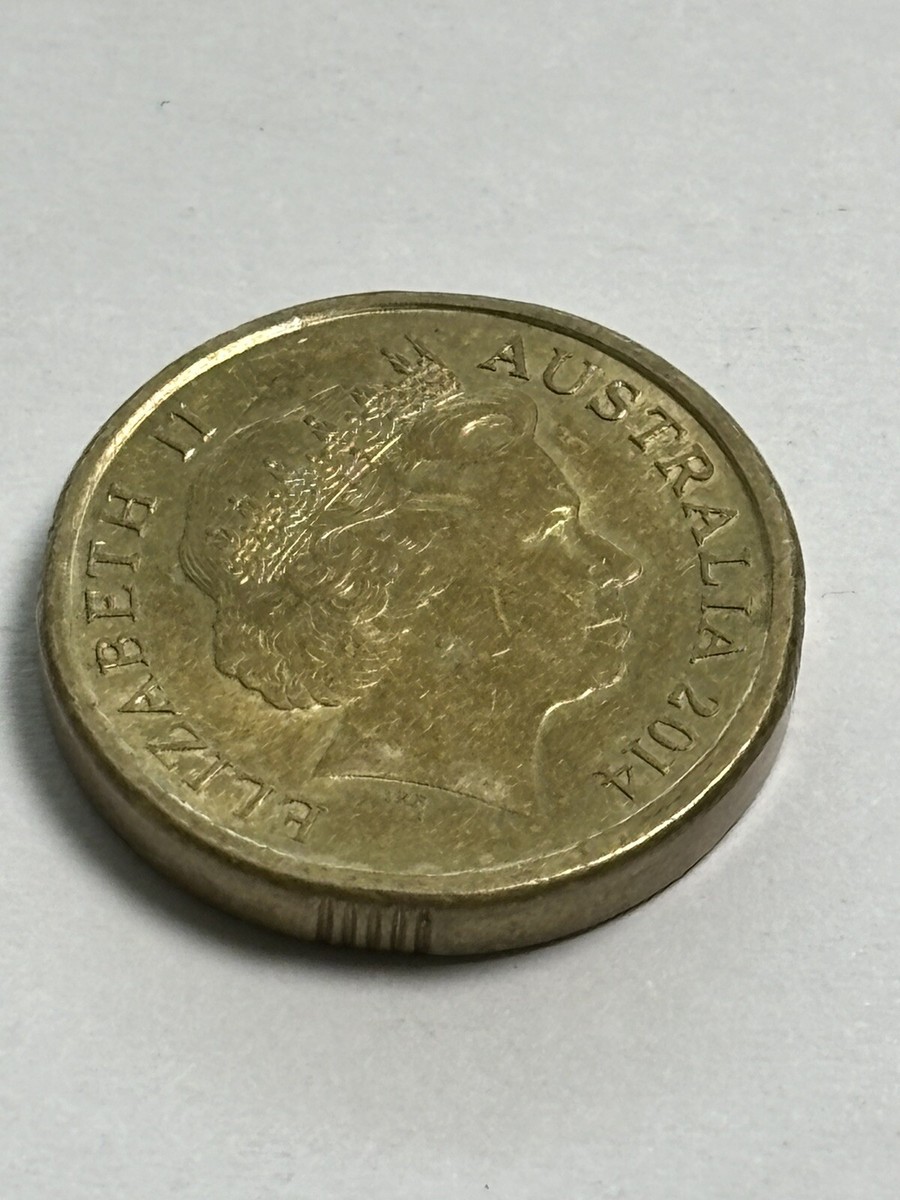 2014 Australia Queen Elizabeth II 2 Dollars Coin A Male Aboriginal