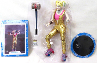 Mcfarlane DC Comics Multiverse Batman Birds of Prey LOOSE 7'' HARLEY QUINN skates