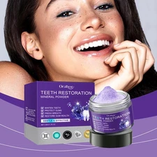 Dental Restoration Mineral Powder, Mineral Tooth Powder, Teeth Whitening HOT US~