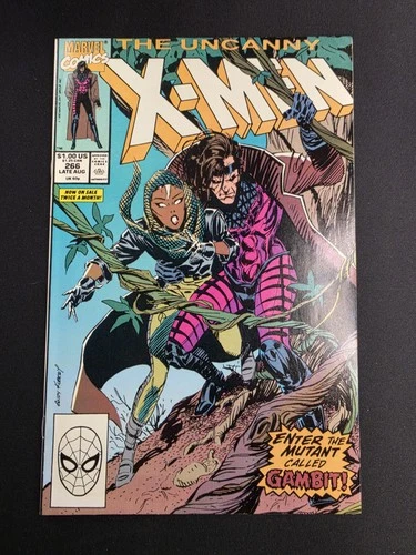 The Uncanny X-Men #266 Gambit Vintage Superhero  Marvel Comic High Grade