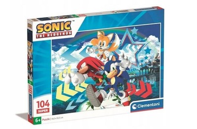 Clementoni 104 Teile Sonic the Hedgehog Puzzle für Kinder ab 6+