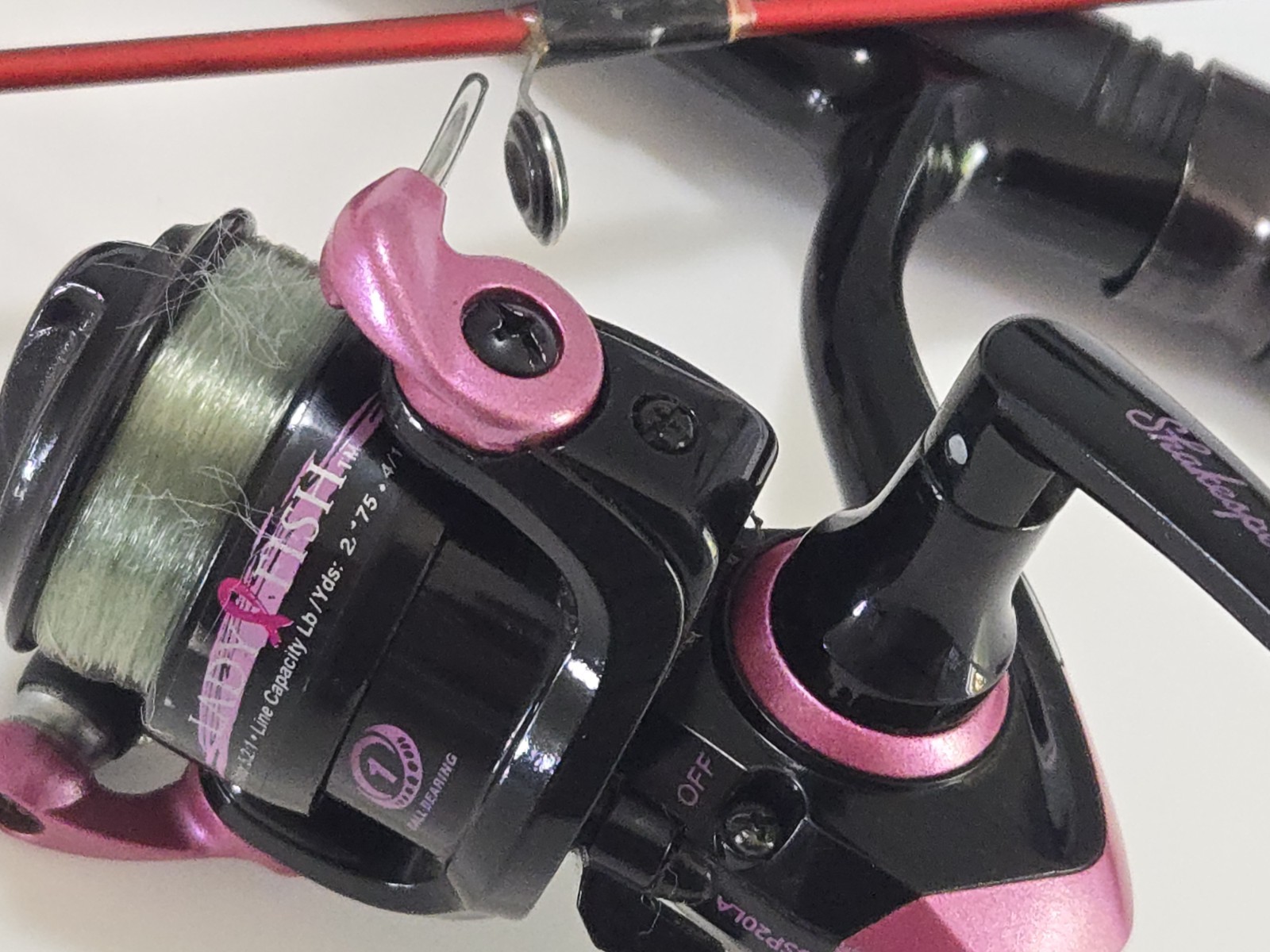 Shakespeare Spinning COMBO Lady Fish Ultra Light Firebird 5'