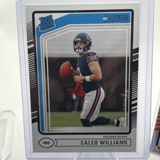Panini 2024 Donruss Rated Rookie #327 Caleb Williams Chicago Bears Football Card. rookie card picture