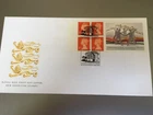 GB STAMPS RARE MACHIN DEFINITIVES FIRST DAY COVER 1997 HEADS MEETING BOOKLET