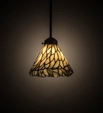 Meyda Tiffany 177614 Jadestone 8"W Mini Pendant