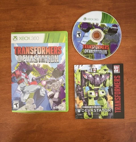 Transformers: Devastation (Xbox 360) MINT CIB Complete & Tested - Ships Fast